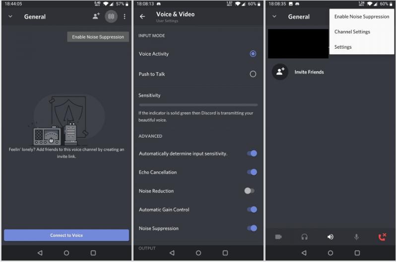 适用于Android的Discord为某些用户推出了由Krisp支持的噪声抑制