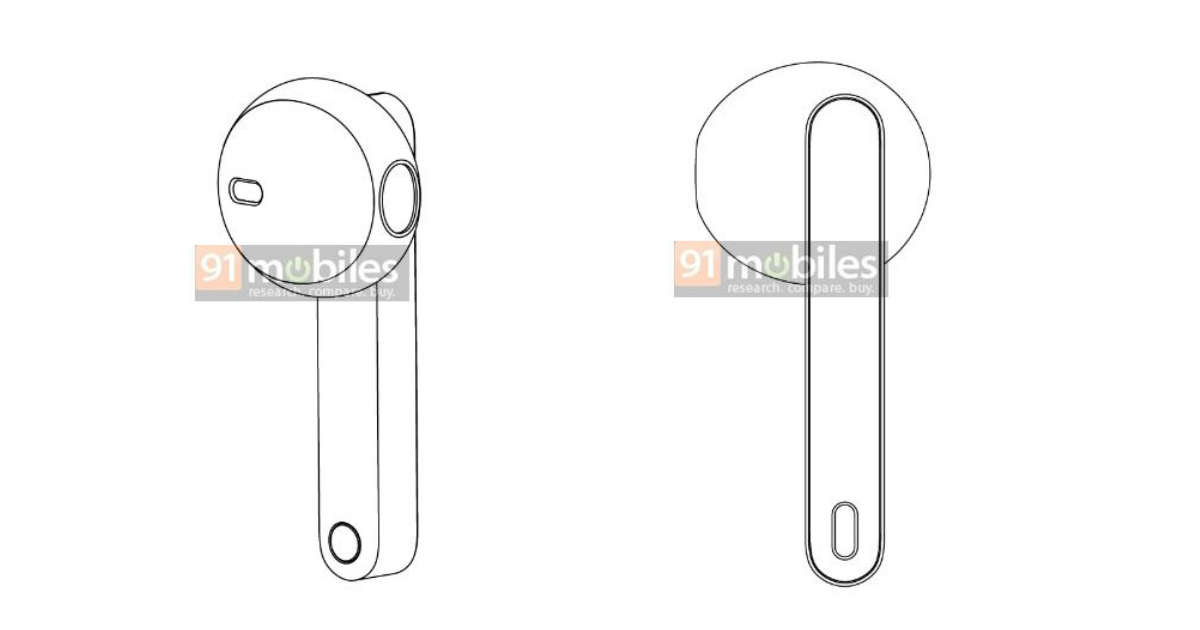 联想在专利图片中发现了具有AirPods样杆设计的真正无线耳塞