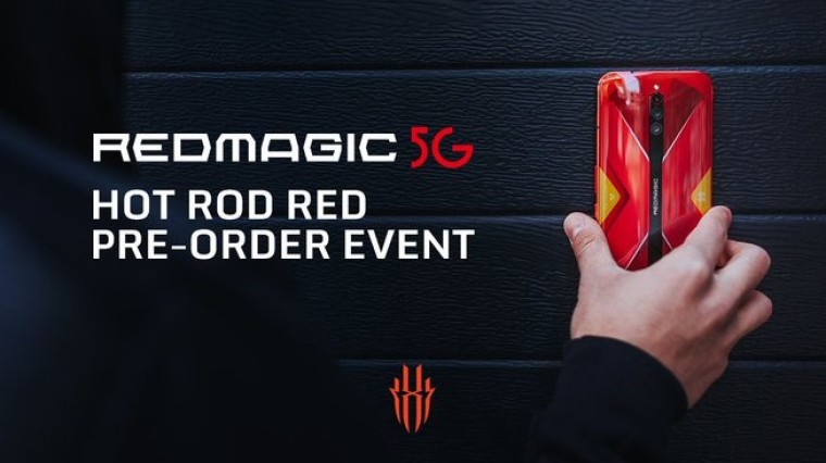 Red Magic 5G宣布Hot Rod Red预购慈善活动
