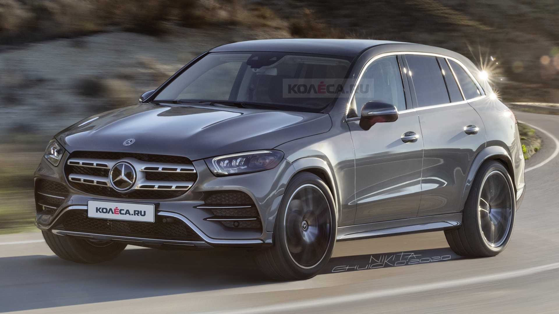 2022年梅赛德斯GLC渲染想象一辆更精致的SUV