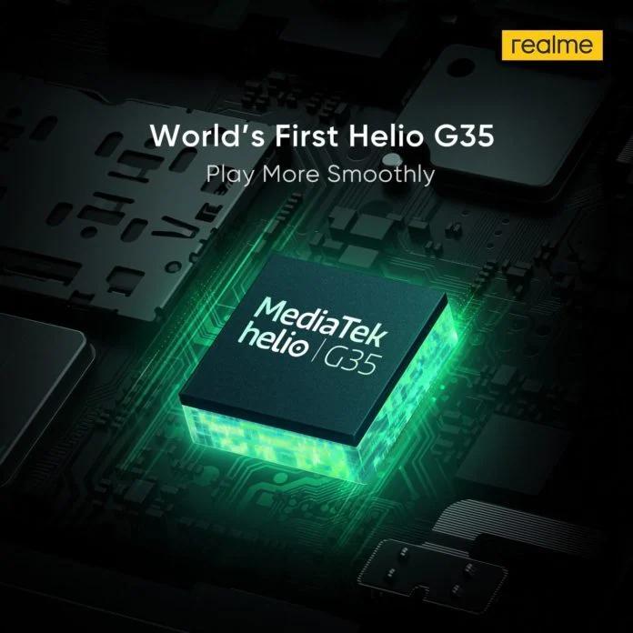 Realme C11将成为全球首款采用联发科Helio G35的智能手机