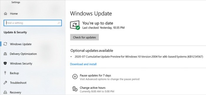 微软恢复可选Windows 10，Windows Server非安全性每月更新