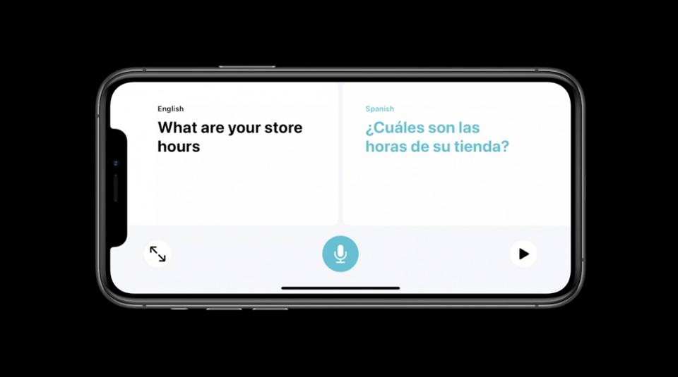 苹果宣布使用Siri实时翻译11种语言