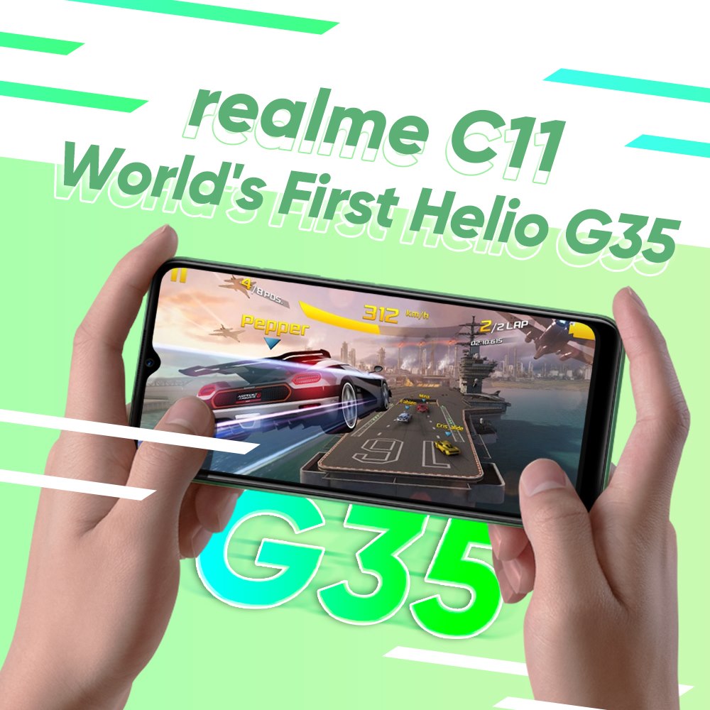 Realme C11和Helio G35将于6月30日在马来西亚推出