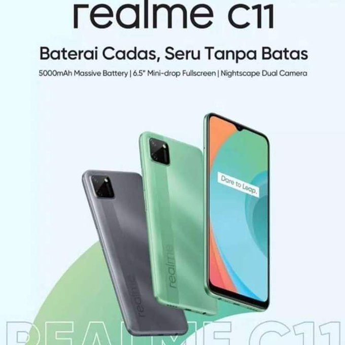 Realme C11和Helio G35将于6月30日在马来西亚推出
