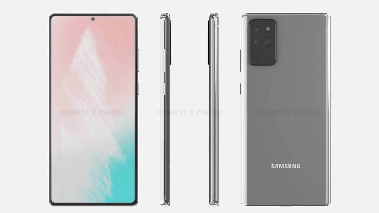 Galaxy Note 20可能会从现在开始一个月后发布