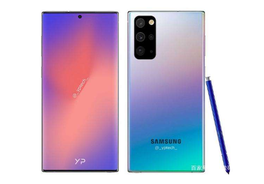 三星Galaxy Note 20最新设计