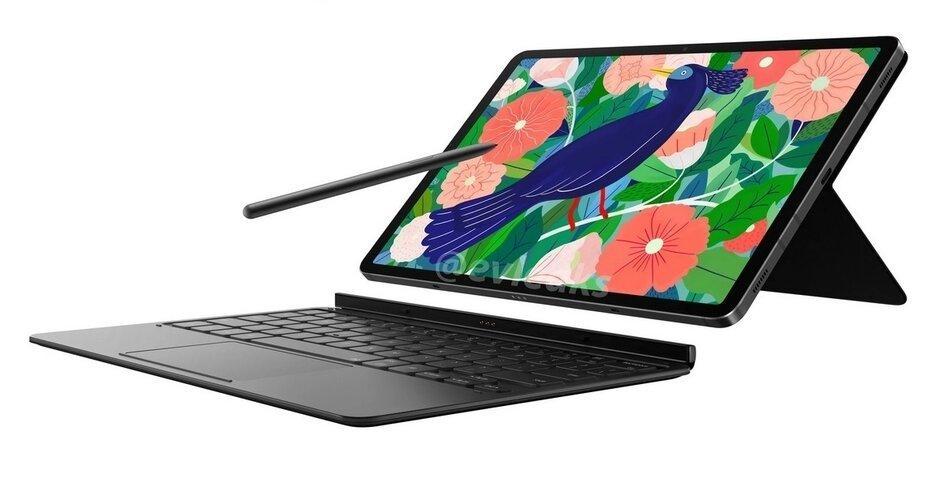 最新Galaxy Tab S7 5G泄漏列表LCD显示，较慢的芯片组