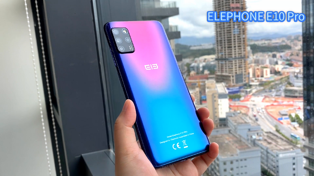 Elephone E10 Pro带有四后置摄像头，6.55英寸显示屏的新视频大放异彩，售价149美元