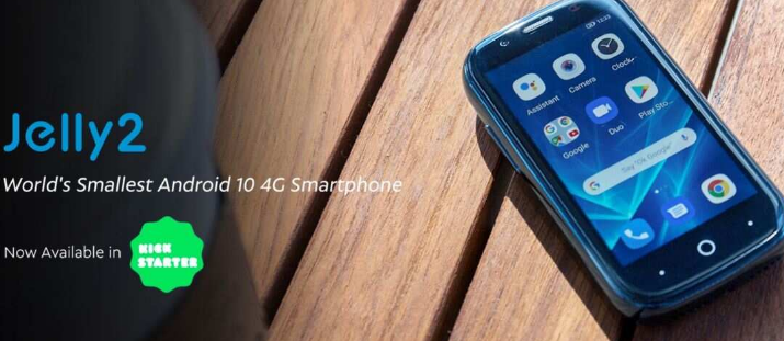 这是世界上最小的4G Android 10手机，与您的信用卡一样大