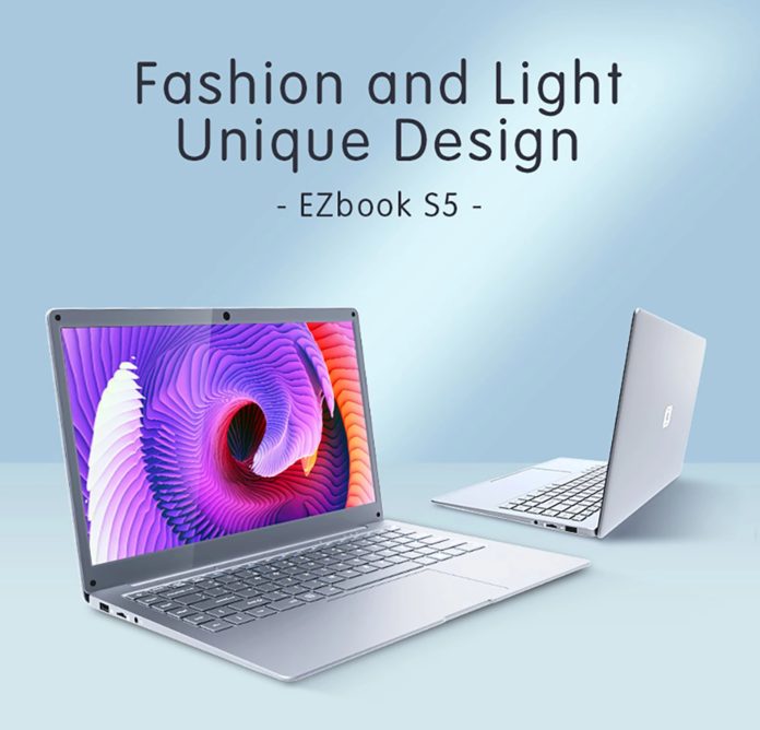 带有6GB RAM的Jumper EZbook S5 14英寸笔记本电脑现价$ 179.99 /£138.85