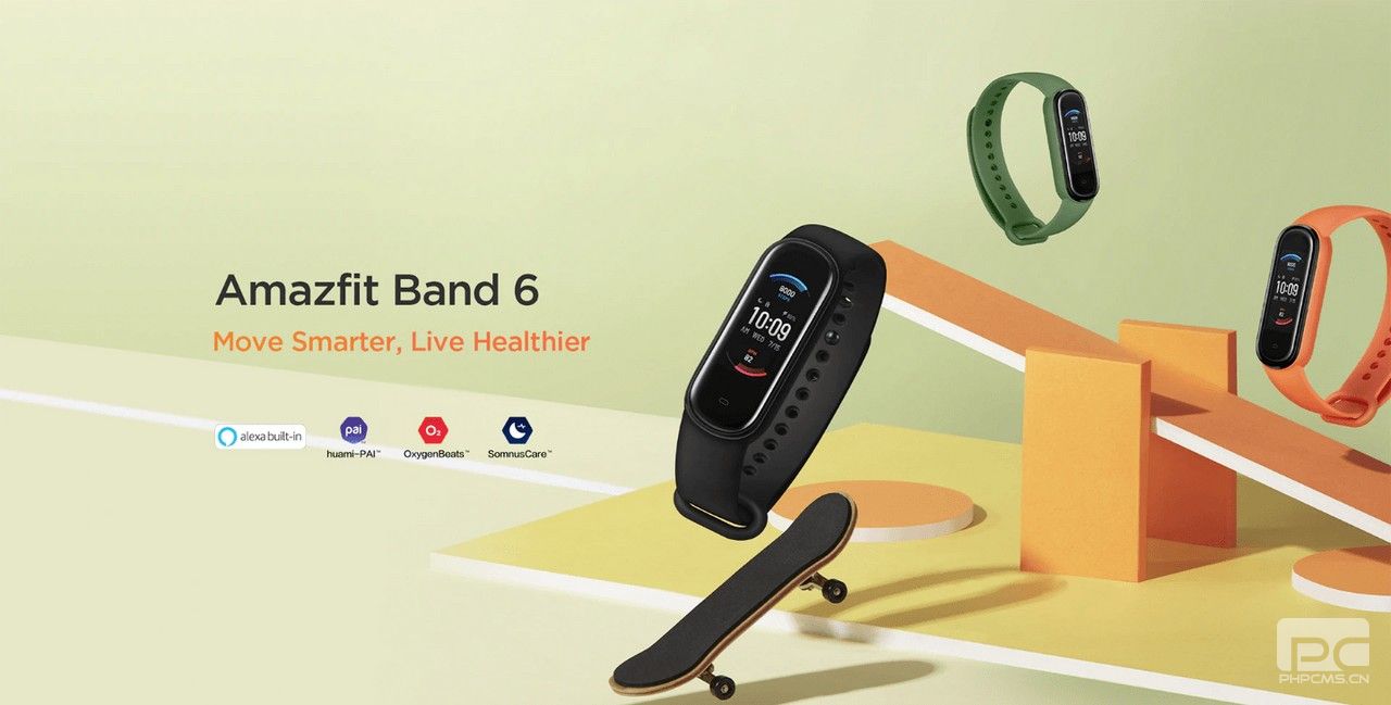 Amazfit Band 6在AliExpress上上市–具有SPO2监控和Amazon Alexa的Mi Band 5