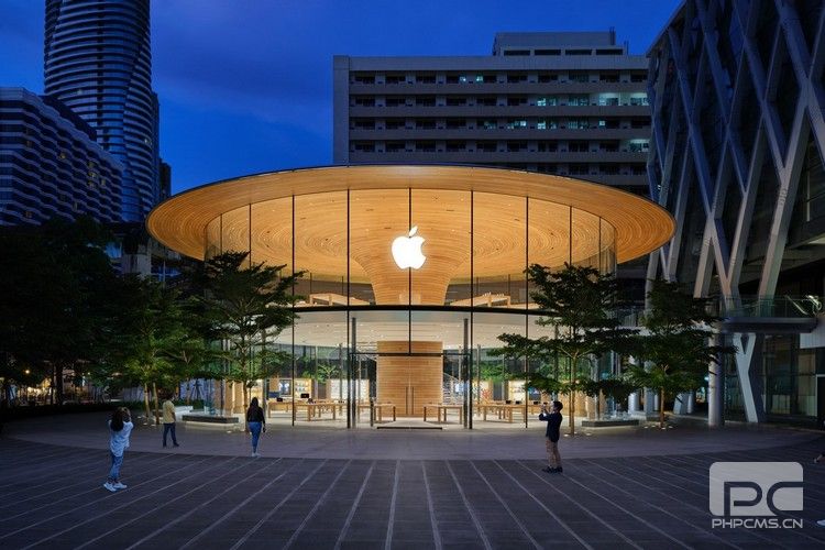 苹果在曼谷开设第一家全玻璃苹果商店