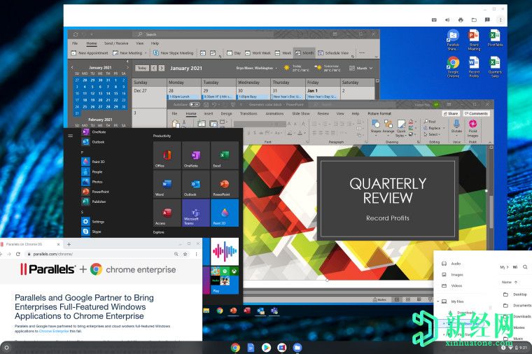 Windows应用将于今年秋天通过Parallels进入Chrome操作系统，无需互联网