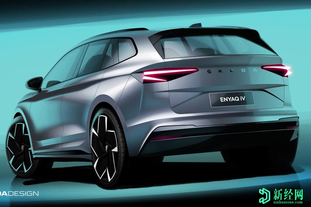 预览2021年斯柯达Enyaq iV EV