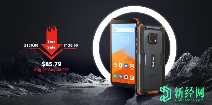 Blackview BV4900 Space Capsule坚固型智能手机上市销售，价格为$ 85.79