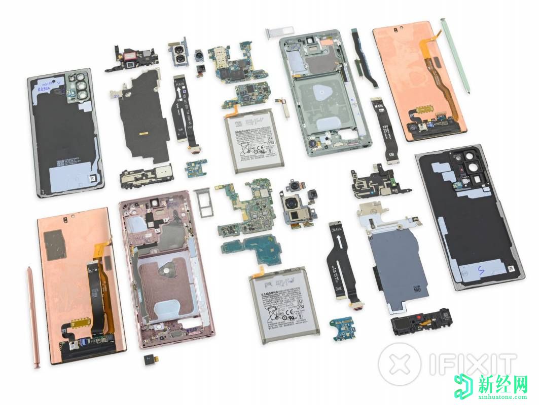 三星Galaxy Note 20拆解揭露两个奇怪的谜团