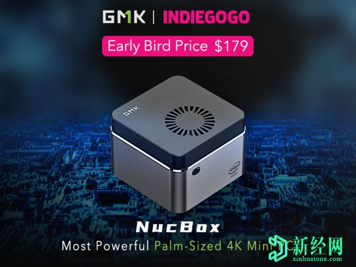 GMK NucBox 4K Mini PC可以在具有8GB RAM和Intel Celeron J4125 CPU的Indiegogo上运行，价格为179美元