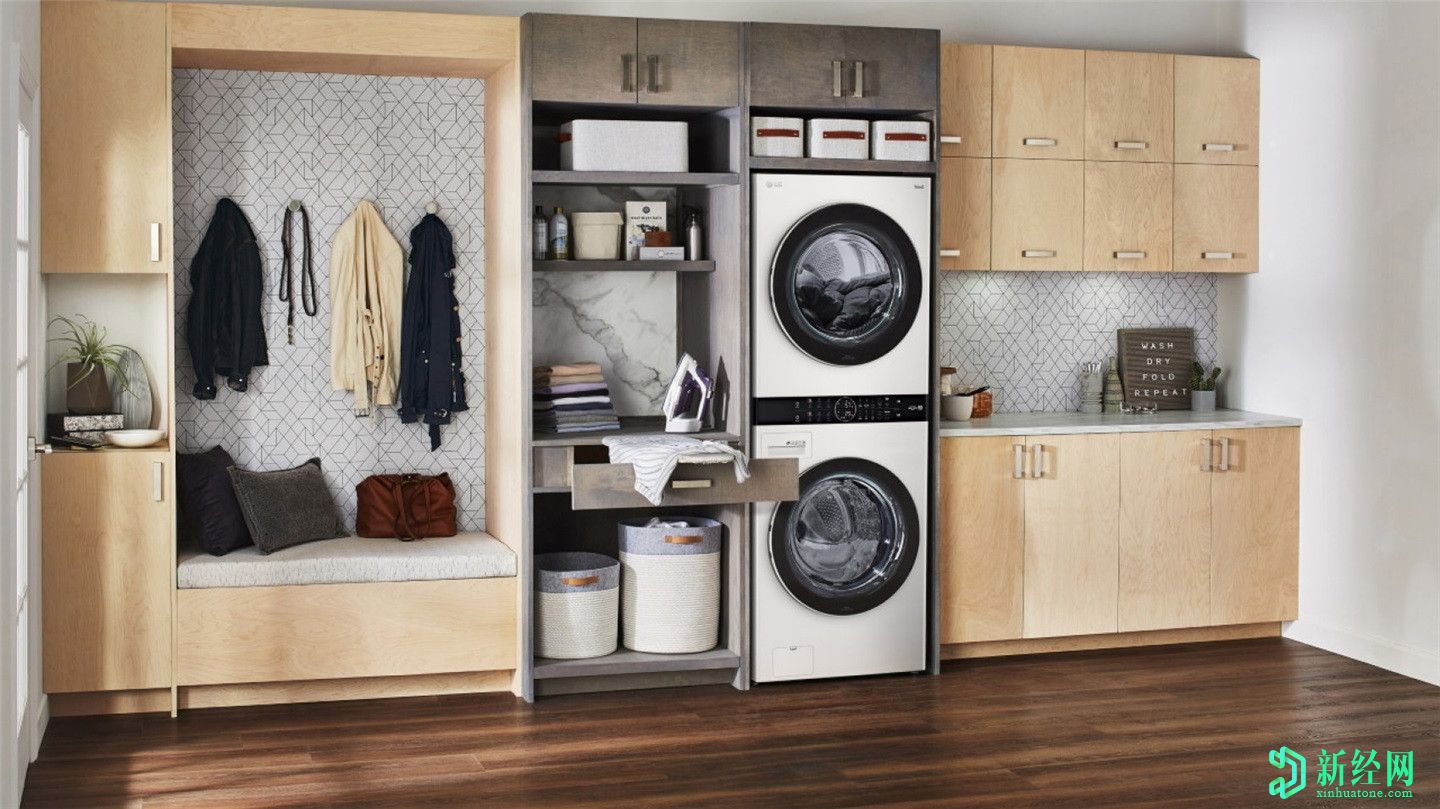 LG推出WashTower，这是一款单机智能洗衣机和烘干机套件