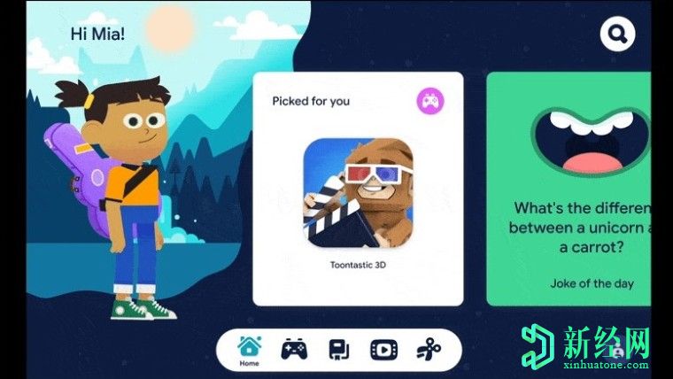 谷歌推出了Kids Space，一种适用于Android平板电脑的儿童模式