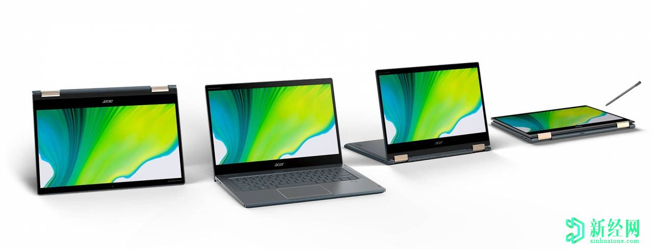 Acer Spin 7 5G笔记本电脑使用Snapdragon 8cx Gen 2作为“多天”电池