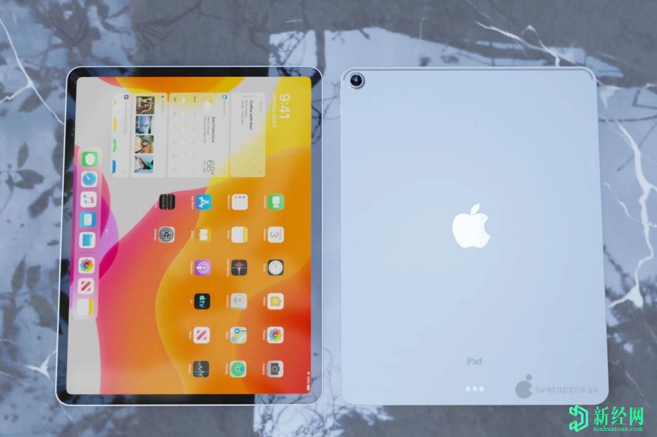 看看采用iPad Pro设计的苹果 iPad Air 4有多漂亮