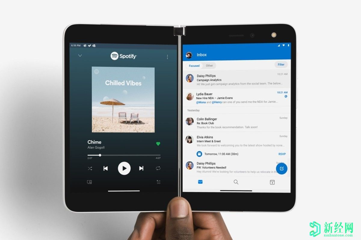 更多微软 Surface Duo详细信息泄漏
