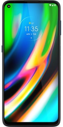 移动运营商网站上列出的摩托罗拉Moto G9 Plus，规格和价格