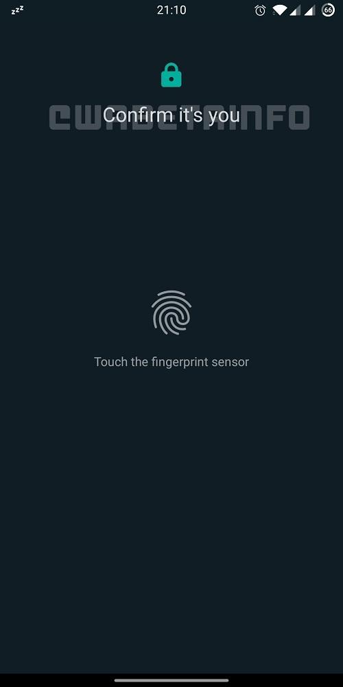 WhatsApp Web即将进行指纹身份验证