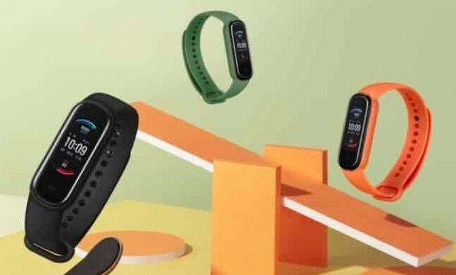 亚马逊推出了Amazfit Band 5：AMOLED显示屏，Alexa支持