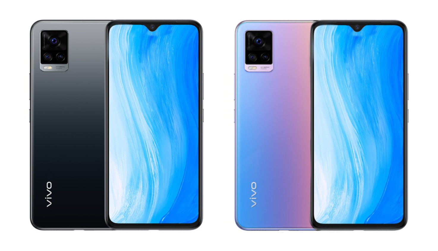 ViVO V20和ViVO V20 SE官方渲染出现在官方公告之前