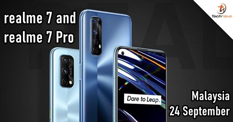 Realme 7和7 Pro将于2020年9月24日登陆马来西亚