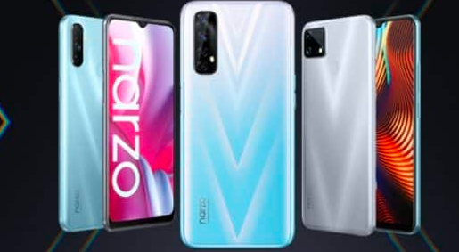 Realme Narzo 20系列手机现在揭幕