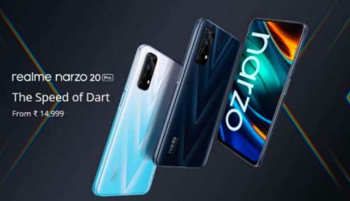 Realme Narzo 20系列手机现在揭幕