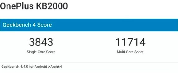 OnePlus 8T Geekbench测试分数泄露