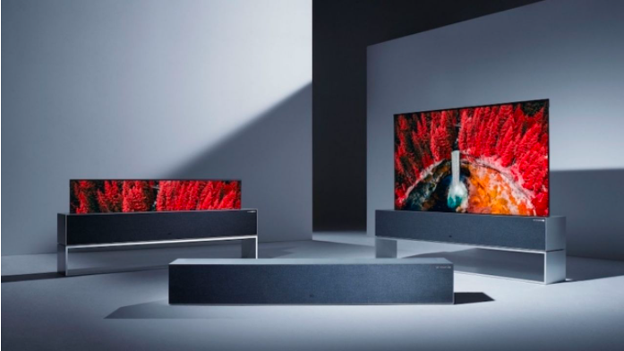 LG正准备推出其可折叠电视型号