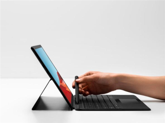微软终于发布了其高端的Surface Pro X笔记本电脑