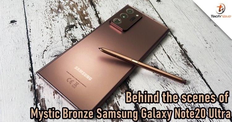 神秘青铜三星Galaxy Note20 Ultra的幕后花絮