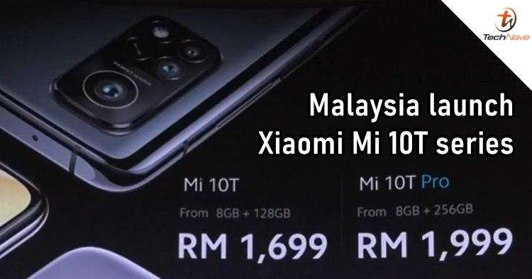 小米10T系列在马来西亚发布,144Hz显示屏和5000mAh电池