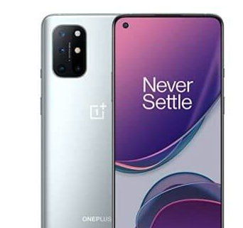 OnePlus 8T照片显示不同的颜色选项