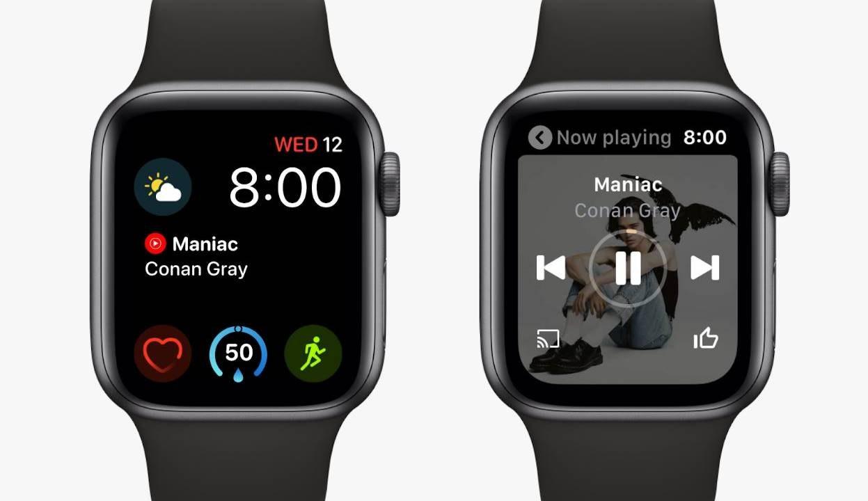 YouTube音乐登陆Apple Watch