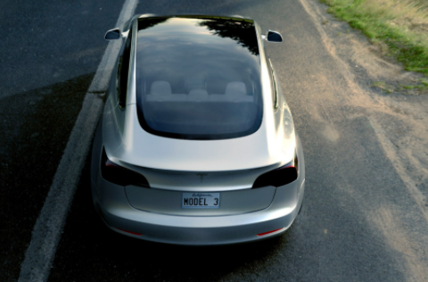 基于Google搜索量数据的Tesla Model 3被加冕为全球最受欢迎的电动汽车