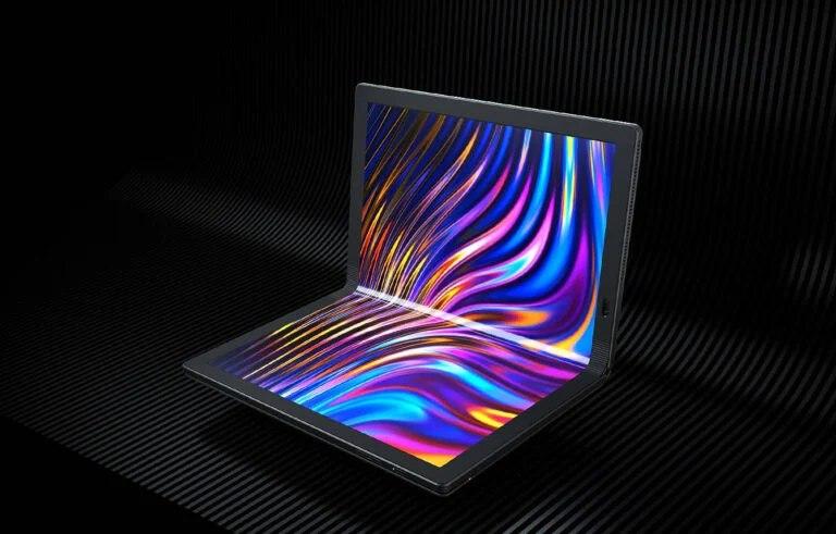 联想ThinkPad X1 Fold可折叠笔记本电脑在中国首次亮相