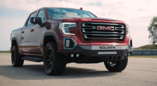 带有轩尼诗增压升级的GMC Sierra AT4不是普通卡车