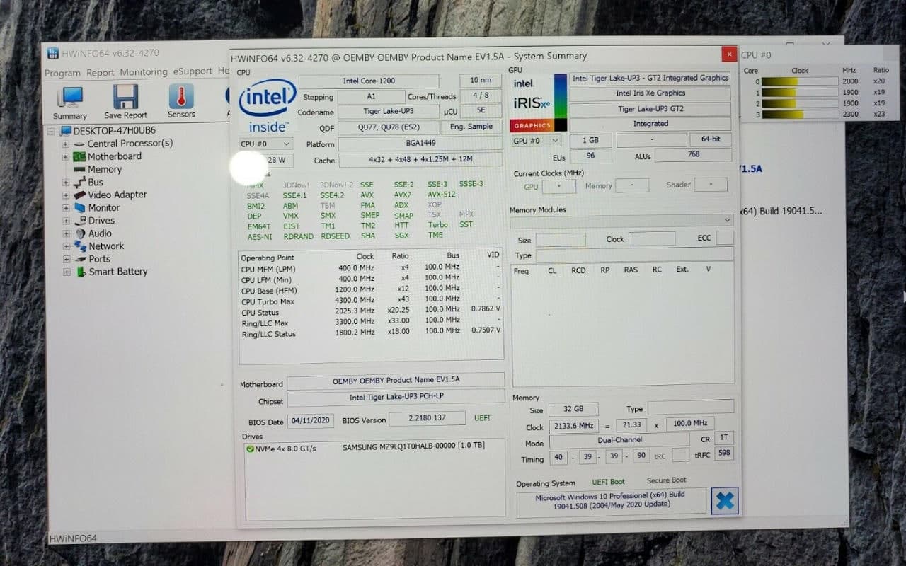 具有第11代Intel Core i7的微软Surface Pro 8原型在eBay上出售