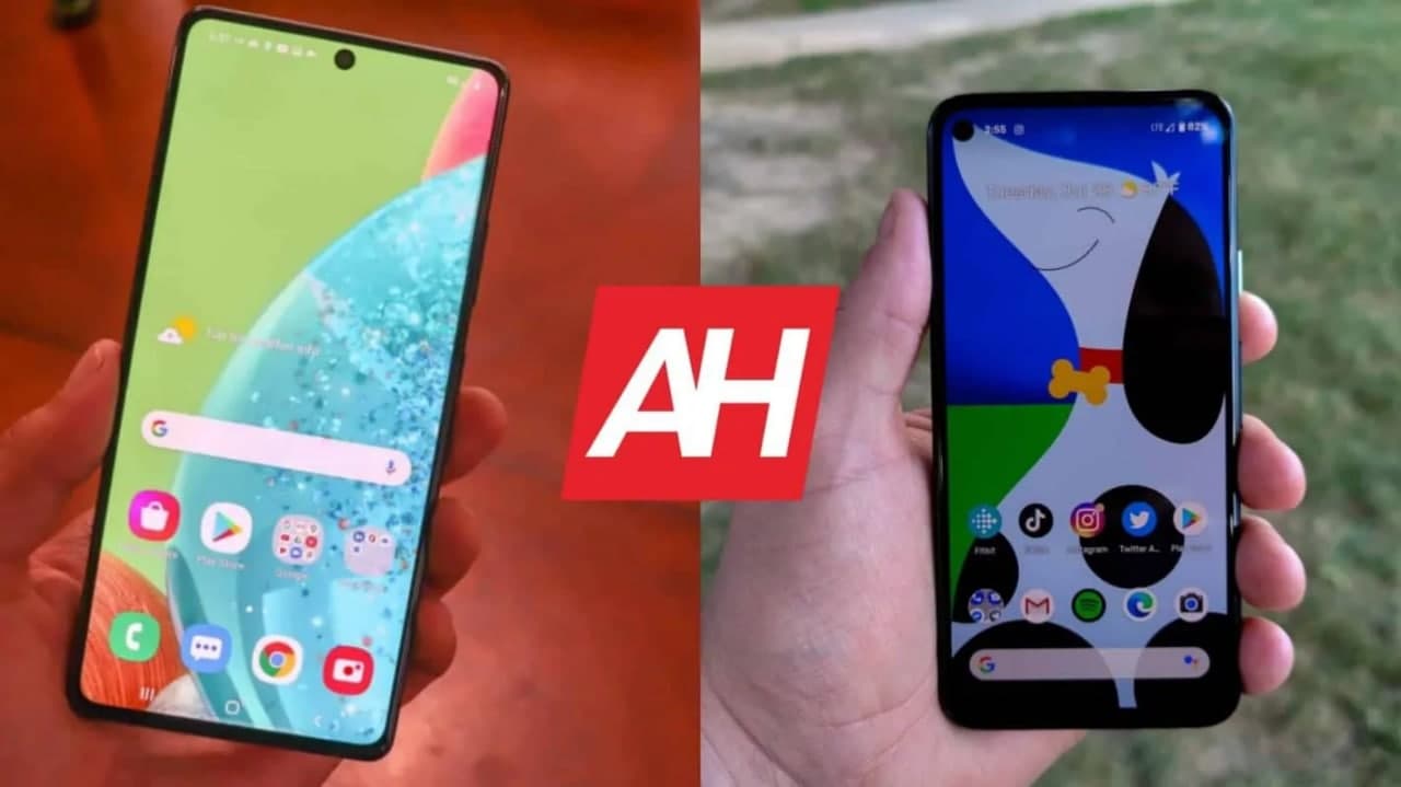 手机比较：三星Galaxy A71和Google Pixel 4a
