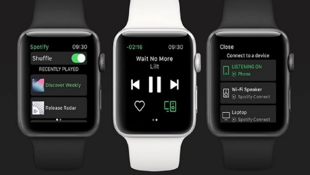 Spotify增加对Apple Watch的流媒体支持