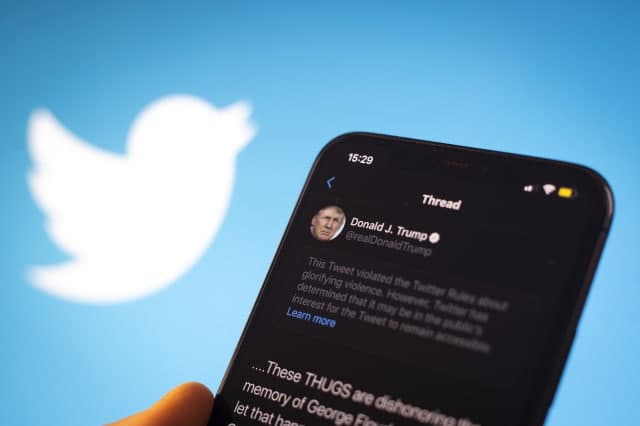 特朗普卸任后将失去对Twitter禁令的保护