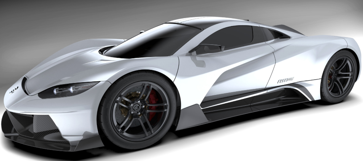 美国Elation公司宣布Freedom电动超级跑车的计划 