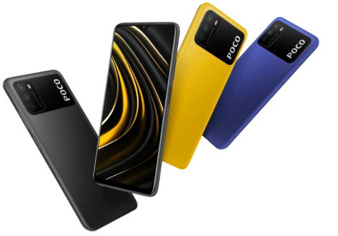 科技资讯:POCO今天宣布了其首款入门级智能手机POCO M3